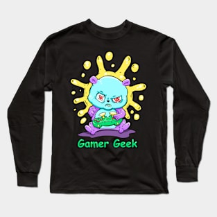 Gamer geek Long Sleeve T-Shirt